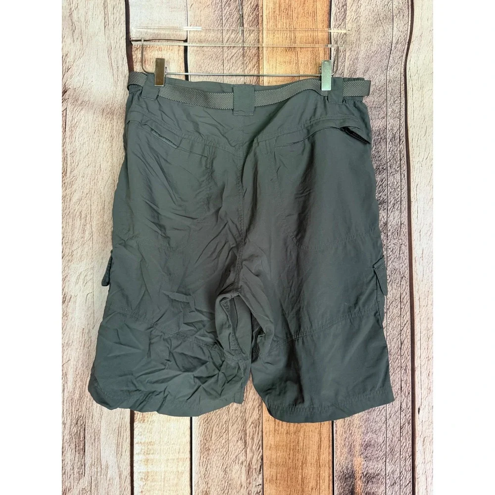 Columbia Titanium Cargo Hiking Shorts Omni-Wick‎ Utility Outdoors Gray Large
